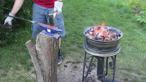 Charcoal Forge - Building a blacksmiths forge