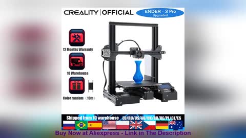 ⚡️ Creality Official Ender-3 Pro 3D Pinter Magnetic Build Plate Resume Power Off Printing KIT Power