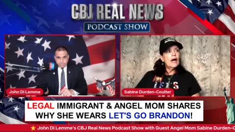 Let's Go Brandon Explained by Angel Mom Sabine Durden-Coulter