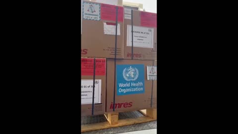 A critical shipment from the WHO Logistics Center in Dubai is en route to #Armenia