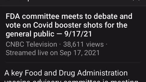 FDA Debates Booster Approval