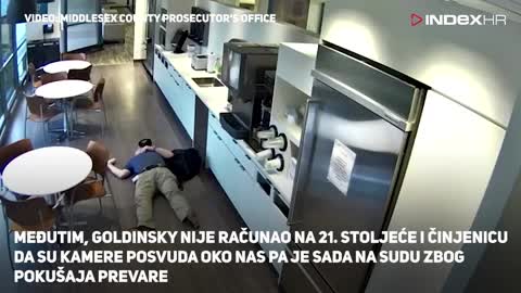 Odglumio da je pao na poslu kako bi dobio lovu od osiguranja, sve je snimila kamera