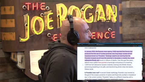 JRE Clips - Mysterious Anti-Gravity Research and Russia's Tsunami Torpedo