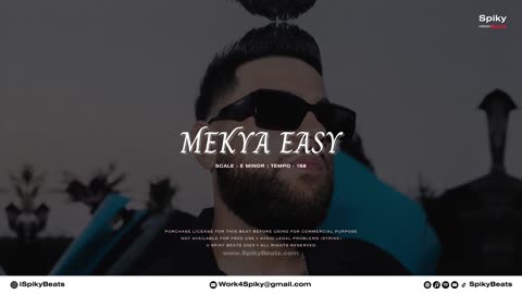 Karan Aujla x Ikky Type HipHop Rock Beat Instrumental 2023 - "Mekya Easy"