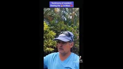 Another Maui resident testimony on being prevented to leave ..