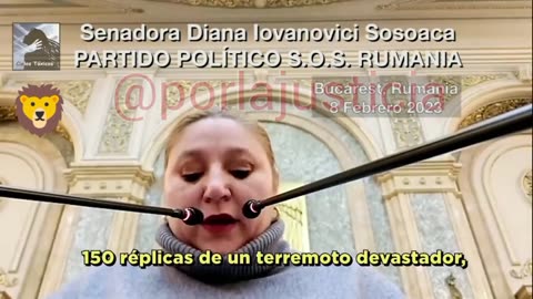 Senadora Rumana: Hemos visto pandemias inventadas, timo vacunas que matan Covid 19