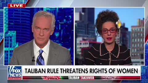 Masih Alinejad condemns the Taliban for claiming they would respect women's rights when they don't