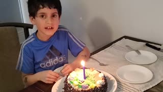 Levi turns 7 years old.