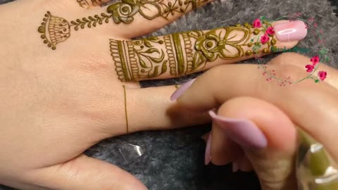 Latest Easy and Simple Mehndi Design | Stylish Mehndi Design for Fingers | Unique Mehndi Designs