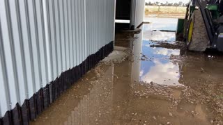 #2 Concrete in contact with corrugated iron?
