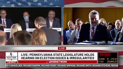 First State Legislature Hearing 2020 Voter Irregularities