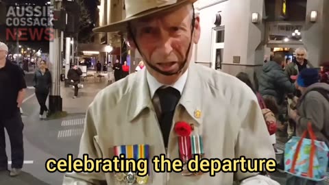 Veteran John Thanks Aussie Cossack