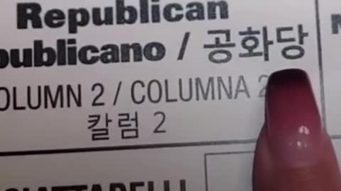 SECOND VIDEO: New Jersey Voting Machine Won't Take Vote for Republican Candidate