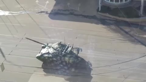Russian tanks on ukarine roads | russia vs ukarine war