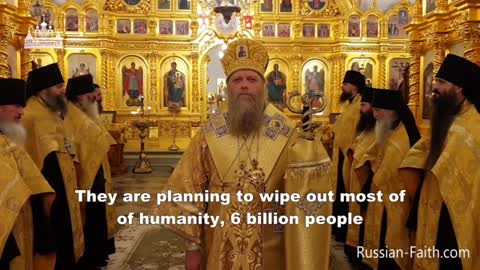 Russia - Orthodox Bishop, Porfiry of Ozersk, speaks out against the COVID depopulation agenda