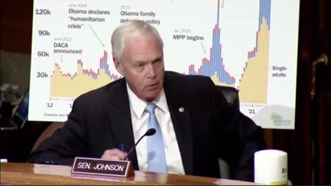 Senator Ron Johnson Grills DHS Secretary Mayorkas Over Border Crisis In Del Rio, Texas