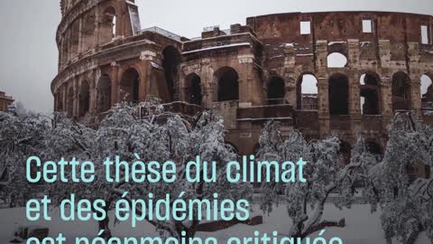 La peste et le refroidissement climatique à l'origine de la chute de Rome ?