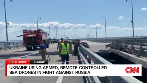 CNN showed a video with the new Ukrainian kamikaze drone MAGURA V5