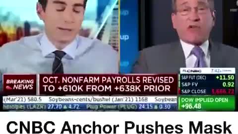 CNBC anchor pushes mask mandates and gets SLAMED AND OWNED