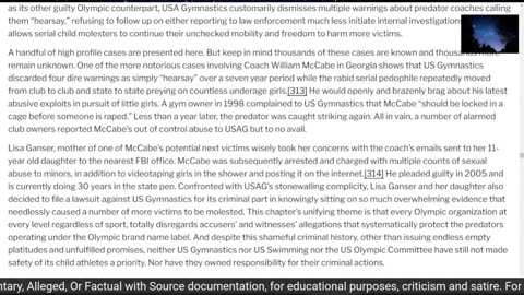 After Dark Thur Sep 7, 2023 US Olympics More High Profile Predator Cases+FBI Ted Gunderson SpeaksPt3
