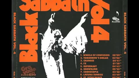 B lack S abbath V ol 4 Full Album 1972 HD