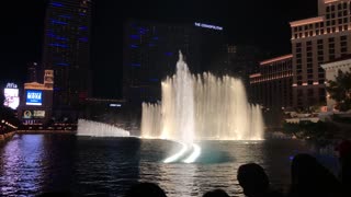 Bellagio fountains at Las Vegas