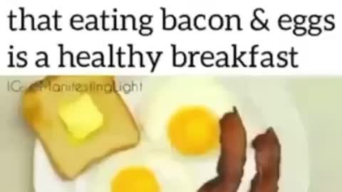 EDWARD BERNAYS was paid to make us believe that eating bacon & eggs is a healthy breakfast