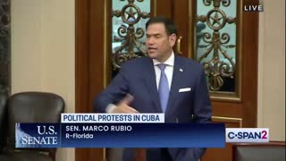 Marco Rubio explains socialism ain't working when talking about protests in Cuba, 2021