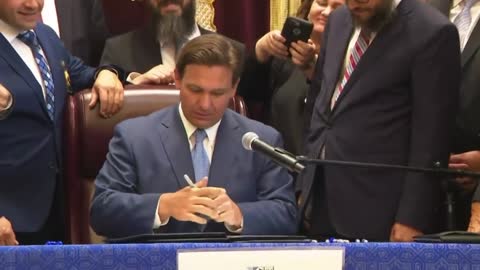 Governor DeSantis Bill Signing for Moment of Silence and Ambulance Services 6/14/21