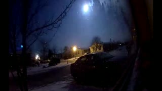 Mysterious Light and Boom Caught on Security Camera