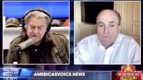 Bannon Asks Rudy To Be Special Prosecutor Trump DO IT!