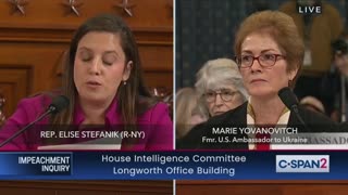 Stefanik questions witness during impeachment hearing
