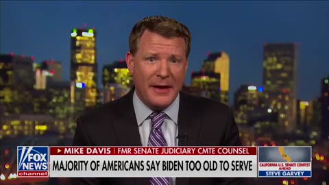 Mike Davis to Trace Gallagher: “This Is A Pretty Bad Place That President Biden Is In”