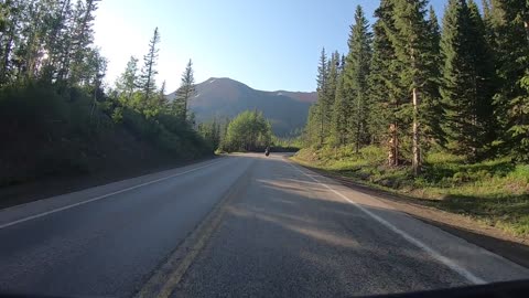 Million Dollar Highway Southbound from Ouray, CO