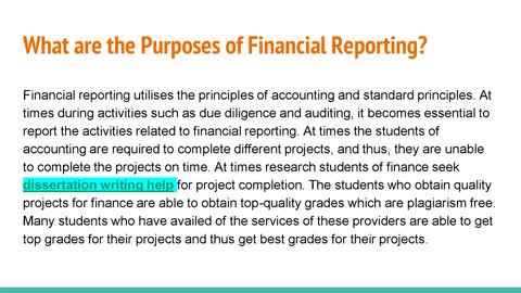 What is Financial Reporting?