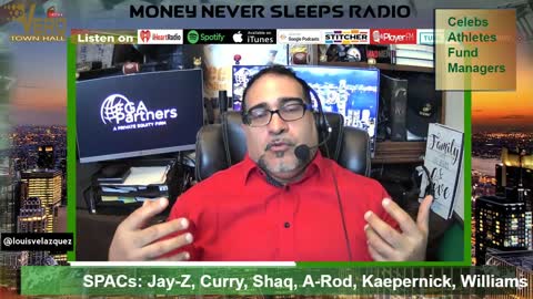 Money Never Sleeps Radio with Louis Velazquez, Mar 1, 2021