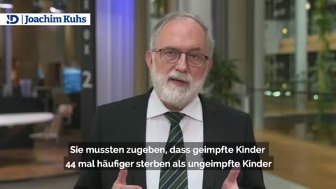 Joachim Kuhs: "Vor 3 Wochen berichtete ich vom Anstieg der Sterblichkeit bei geimpften Kindern