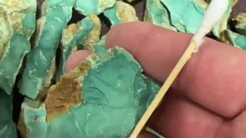 Genuine natural Turquoise Rough Mixed Mine Cutting for making gemstone jewelry