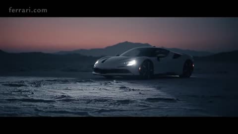 Ferrari SF90 Stradale Assetto Fiorano at the Bonneville Salt Flats