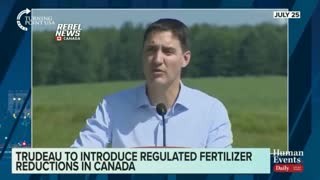 Jack Posobiec on Trudeau going after Canadian farmers as he introduces regulated fertilizer reductions