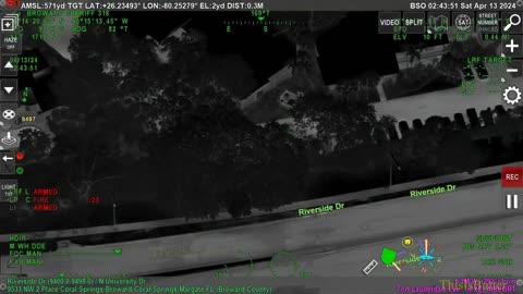 Bodycam footage captures arrest of burglary suspect in Coral Springs