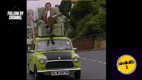 See how Mr. Bean makes car driving fun|Funny Clips|Funny Video