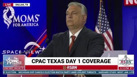 CPAC 2022 in Dallas, Tx | Orbán Viktor Speech | Prime Minister of Hungary 8/4/22