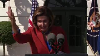 WATCH: Nancy Pelosi Has to Beg Audience to Clap for Biden