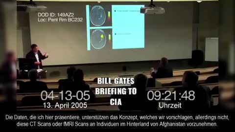 Bill Gates briefing CIA 2005