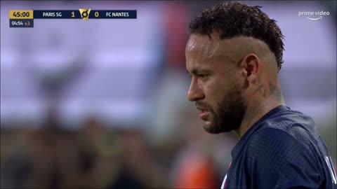 Neymar Free kick Goal vs Nantes (super cup 2022)