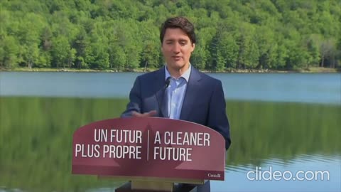 Justin Trudeau: Drink box water bottles, sort of things…?