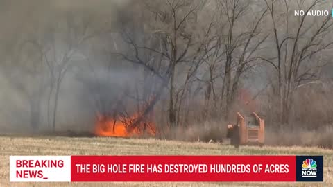 New Mexico Big Hole Fire Threatens Hundreds Of Homes