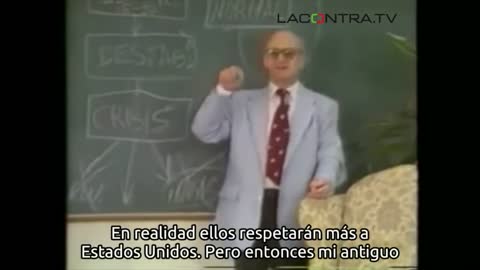 Ex-Agente KGB Yuri Bezmenov sobre Guerra psicológica, subversión y control de la sociedad occidental