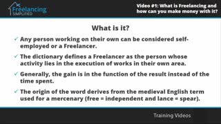 Freelancing Simplified 1